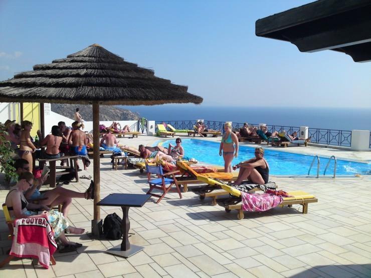 Kolitsani View Hotell Íos Khóra Eksteriør bilde